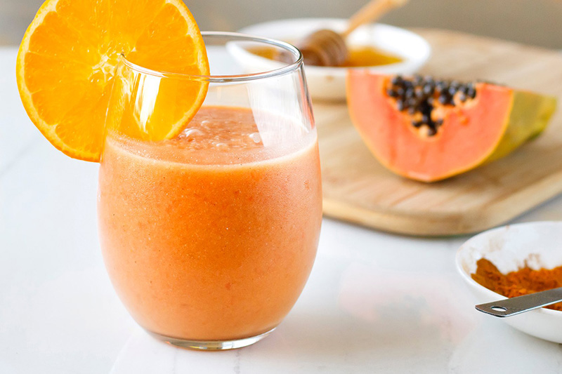 Nước ép, sinh tố đu đủ